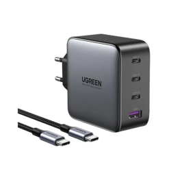 Ugreen Gan Fast Charger With 100w USB-C Cable, CD226 - Gray (90575)